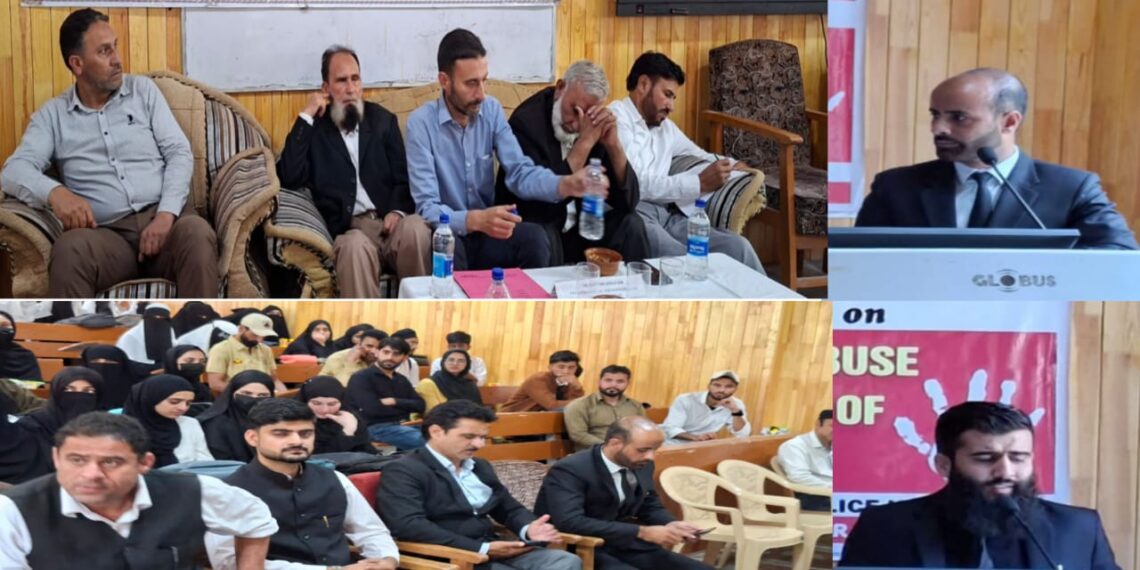 Legal awareness programme on eradication of Drug Menace held at GDC Tangdhar