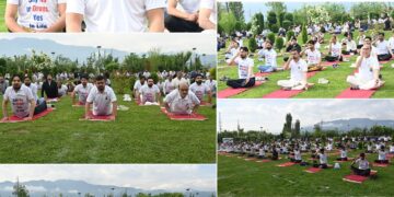 Mega Yoga event held in Kulgam