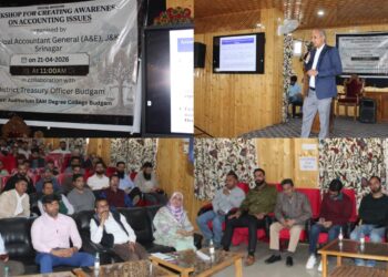 PAG organizes Workshop on Accounting Procedures in Budgam