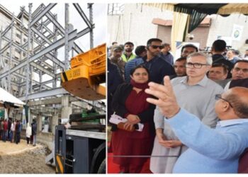 CM Omar inspects LD Hospital Extension Block