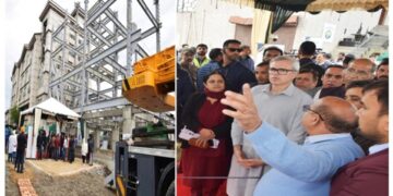 CM Omar inspects LD Hospital Extension Block