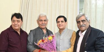 Delegations call on LG Sinha