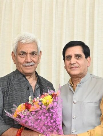 Delegations call on LG Sinha