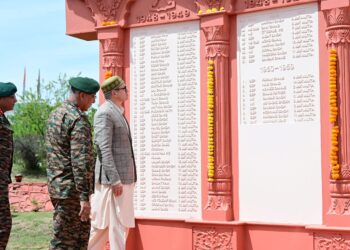 CM rededicates renovated War Memorial