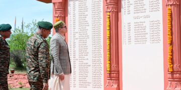 CM rededicates renovated War Memorial