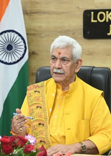 Drug influx into J&K part of larger int’l conspiracy: LG Sinha