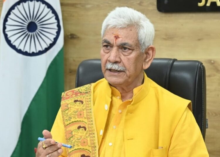 Drug influx into J&K part of larger int’l conspiracy: LG Sinha