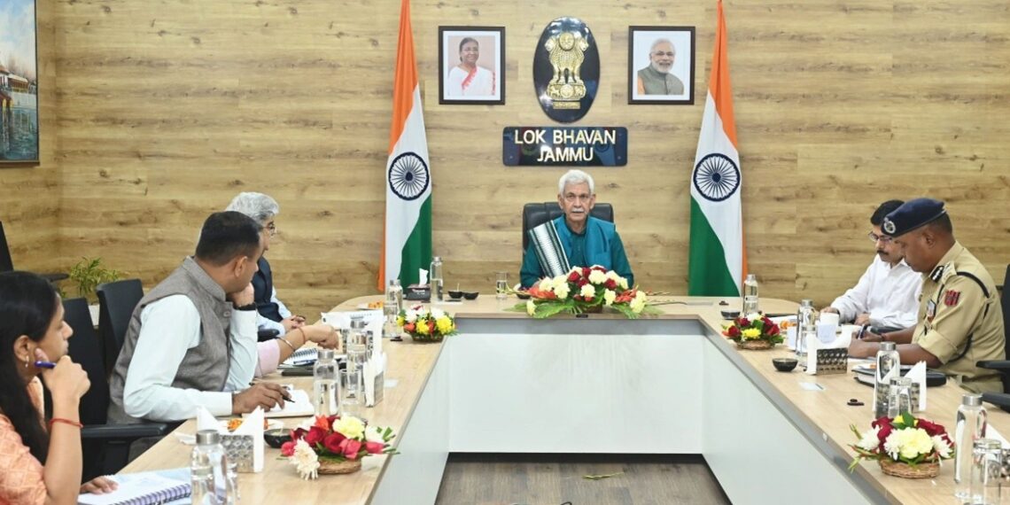 LG calls for dismantling drug trafficking networks in J&K