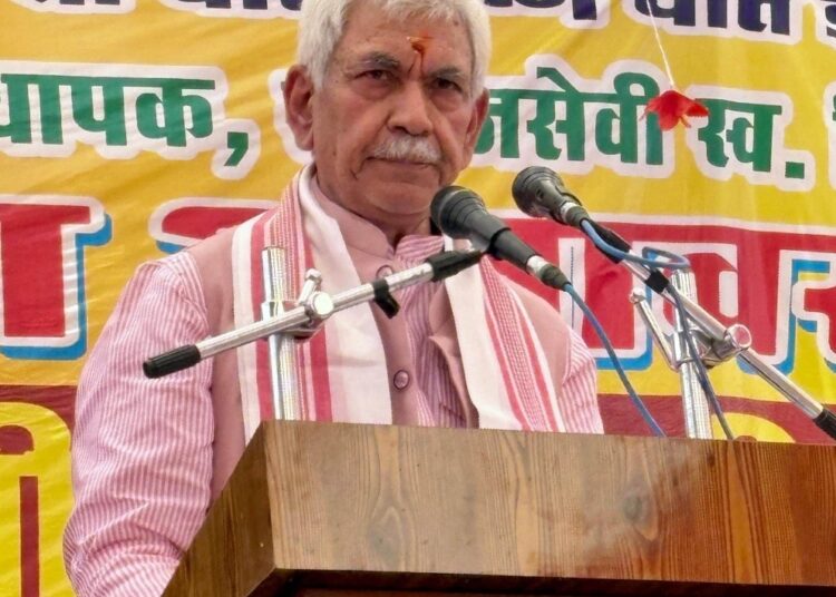 PM Modi-led regime has taken dev to every doorstep: LG Sinha