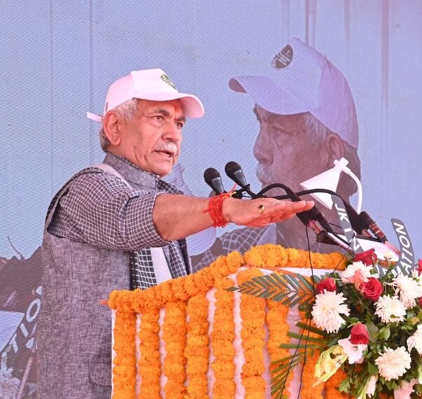 Fight against drugs networks can’t be won by law alone: LG Sinha