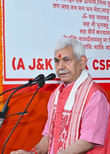 Serving needy highest duty: LG Sinha 