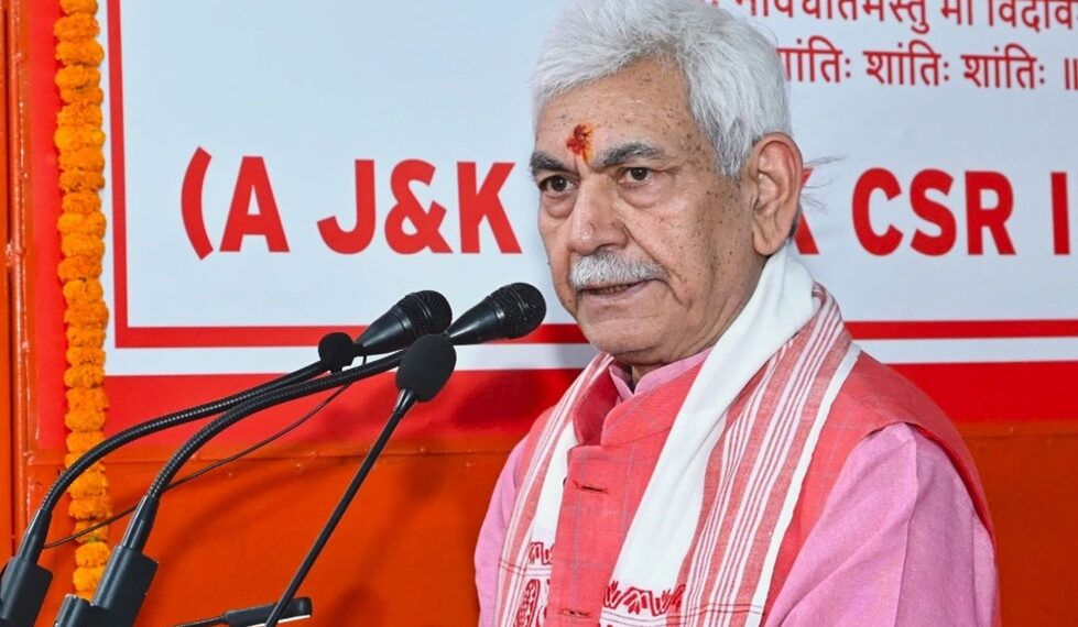 Serving needy highest duty: LG Sinha 