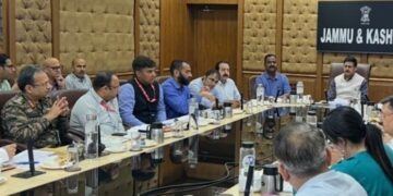 Chandraker Bharti reviews UT-level pre-monsoon readiness