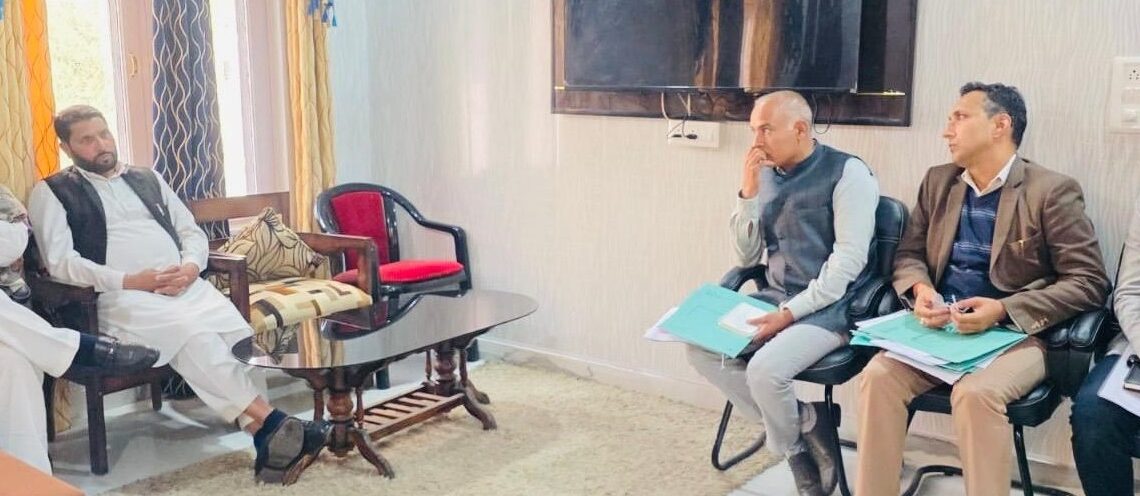 Rana pushes for swift land allotment for Mendhar, Balakote calamity victims