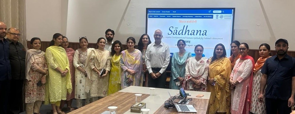 Sadhana Saptah : J&K Resident Commission’s Samuhik Charcha fuels professional growth