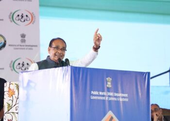 === PMGSY-IV batch-II ===  In ‘duniya ka swarg,’ Union Min Chouhan announces Rs 8,000 cr rural push for J&K