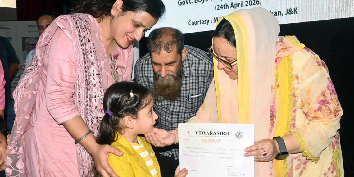 Govt committed towards strengthening Anganwadi ecosystem: Sakeena Itoo