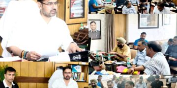 Satish Sharma reviews functioning of Transport Department