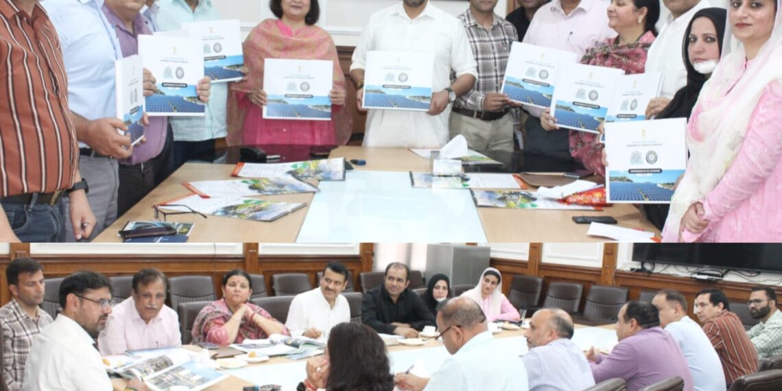 Satish Sharma releases Coffee Table Book on IEC activities