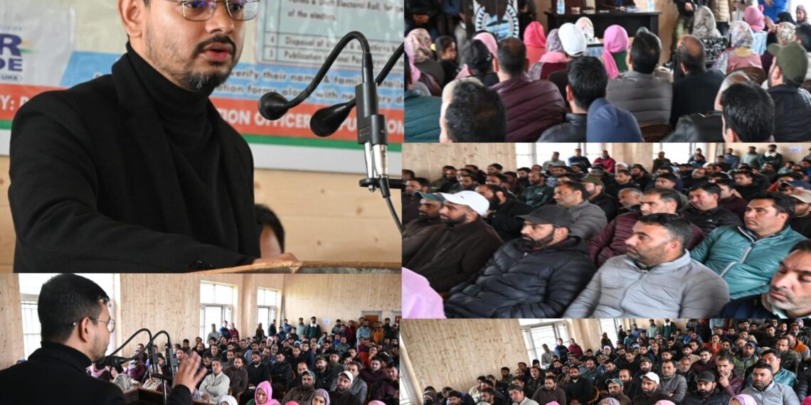 Panchayat Electoral Roll: Special Summary Revision Camp held at DH Pora