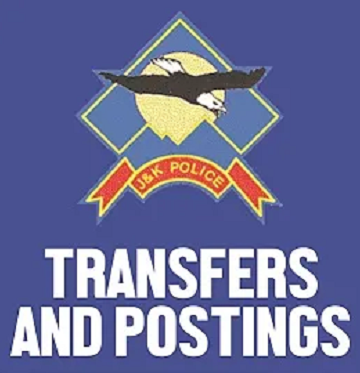 J&K Govt orders major police reshuffle