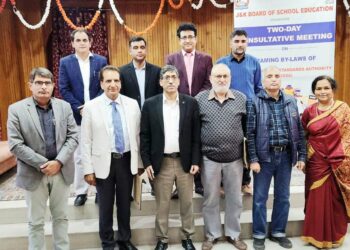 Consultative meeting on school safety regulations begins at JKBOSE