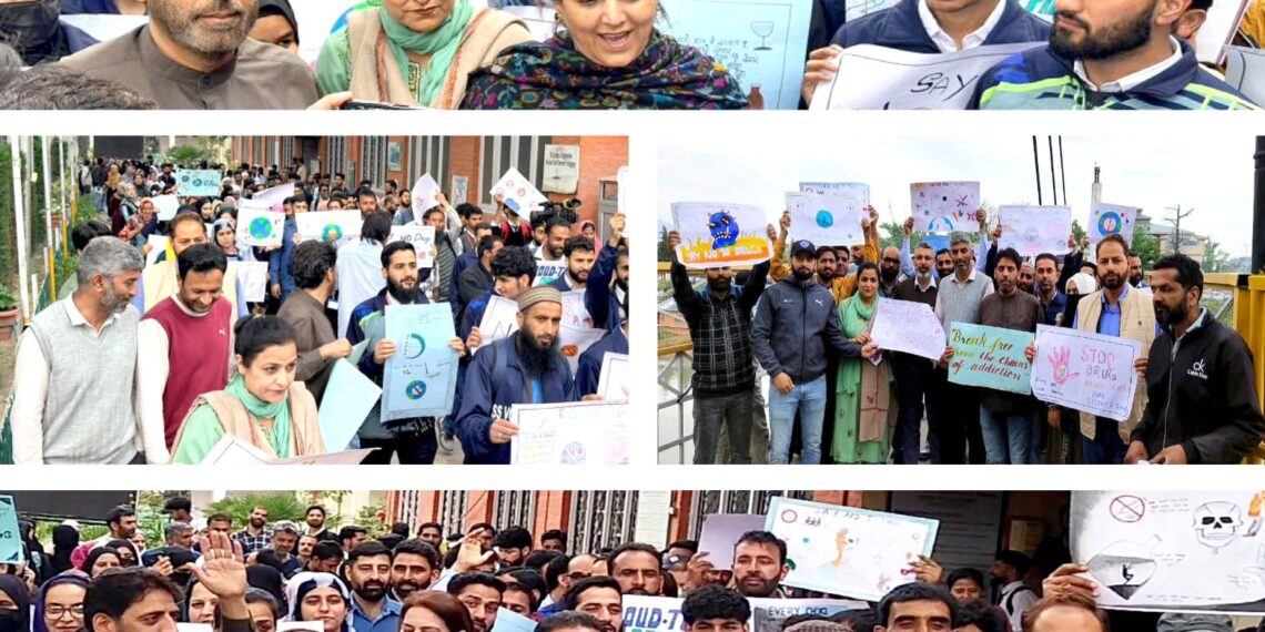 Unity March Rally held in Srinagar