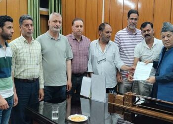 J&K PHE Contractors Coordination Committee calls on JKLA Speaker
