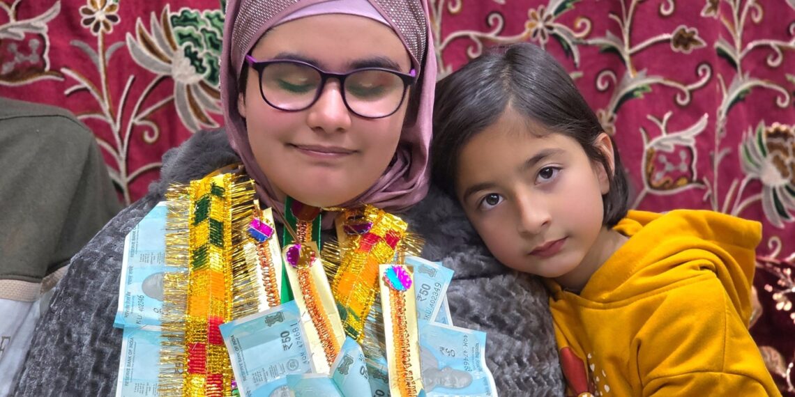 Visually impaired Zainab Bilal scores 95% in CBSE class 10 exams