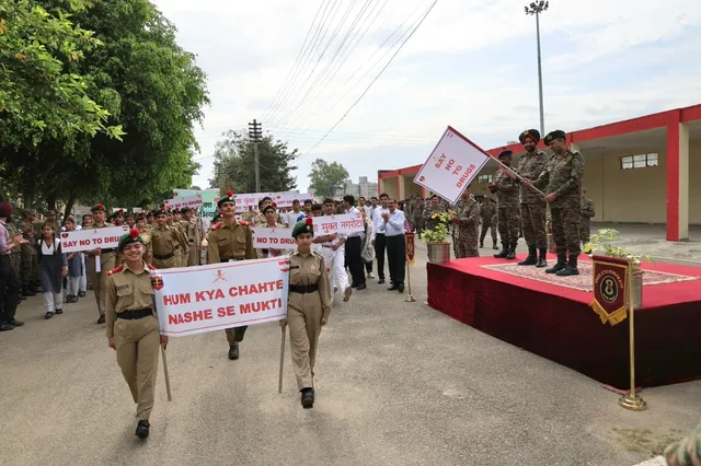 Army’s White Knight Corps joins 100 days-long anti-drug campaign in J&K