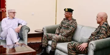 Senior army officers, delegation call on CM Omar