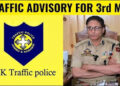 Traffic plan issued for Nasha Mukt rally