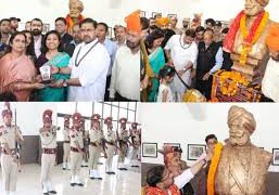 Satish Sharma unveils General Zorawar Singhs’ bust