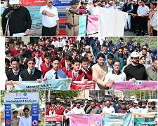 Nasha Mukt J&K Abhiyan : Mass Padyatra flagged off in Baramulla
