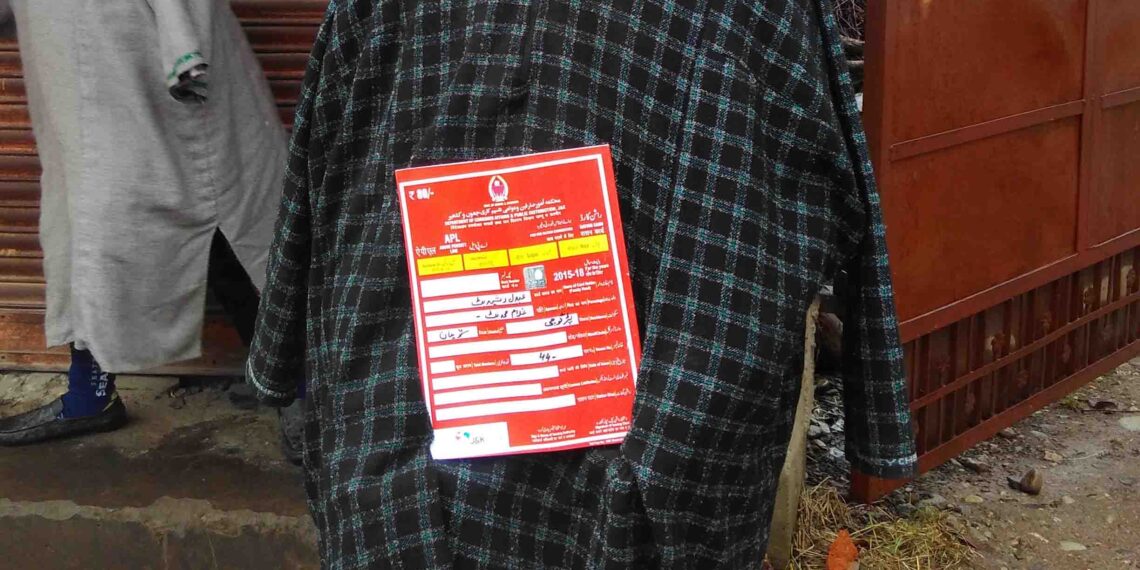 J&K covers 14.4 Lakh priority ration card holders