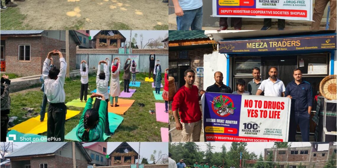 100 Day Nasha Mukt J&K Abhiyaan : Awareness, outreach events held across Shopian
