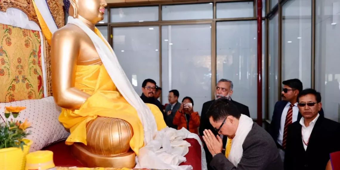 Ladakh sees massive turnout for Lord Buddha’s relics: Rijiju
