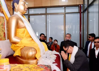 Ladakh sees massive turnout for Lord Buddha’s relics: Rijiju