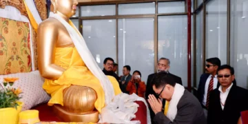 Ladakh sees massive turnout for Lord Buddha’s relics: Rijiju