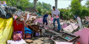 Massive anti-encroachment drive held in Jammu