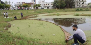 JMC launches intensive pond cleaning drive in Bantalab