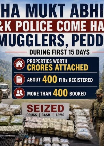 === Nasha Mukt Abhiyaan ===  First 15 days: Police come hard at smugglers, peddlers
