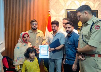 Empowering Champion: Rajouri Administration backs Orphan Boxer Yasir