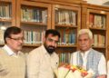 Joint delegation call on LG Sinha