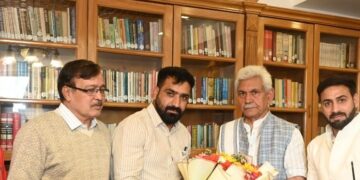 Joint delegation call on LG Sinha