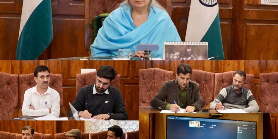 Vibrant Village Programme-II: DC Bandipora reviews proposals