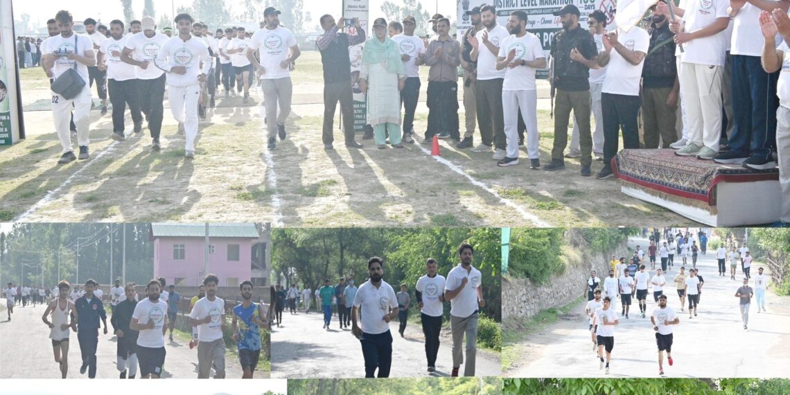 Nasha Mukt Bharat Abhiyaan : Marathon witnesses huge participation in Kulgam