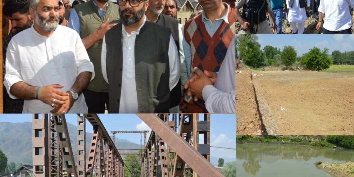 MP Aga Syed Ruhullah Mehdi visits Sumerbugh, Shalina in Budgam