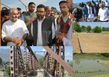 MP Aga Syed Ruhullah Mehdi visits Sumerbugh, Shalina in Budgam