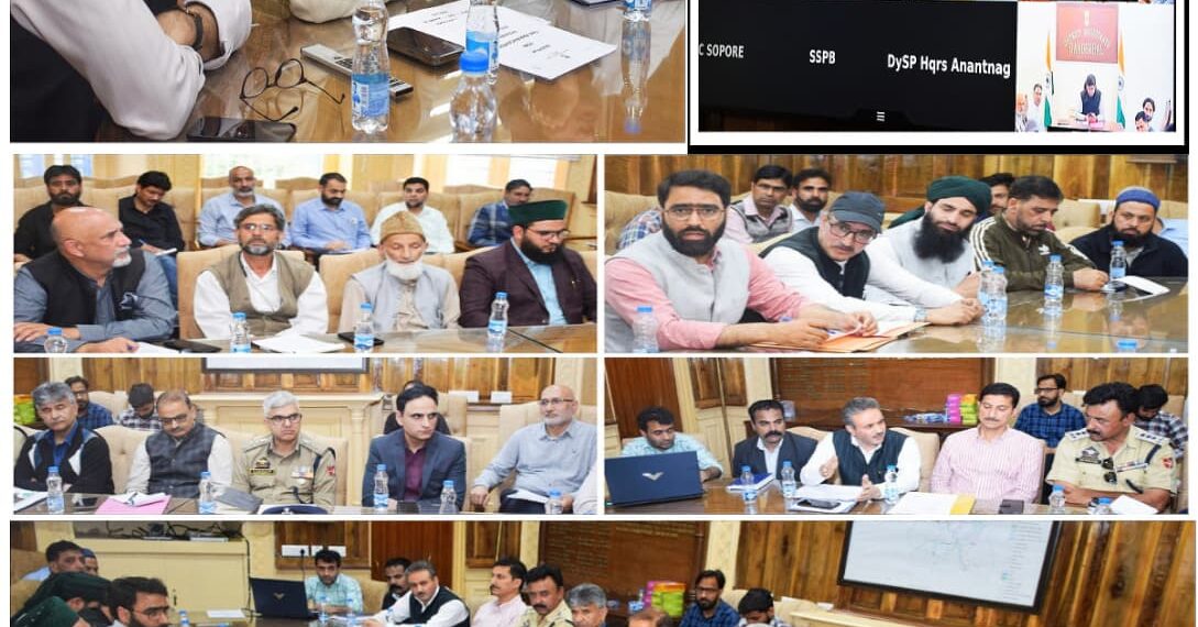 Divisional Com Kashmir reviews Eid-ul-Adha arrangements